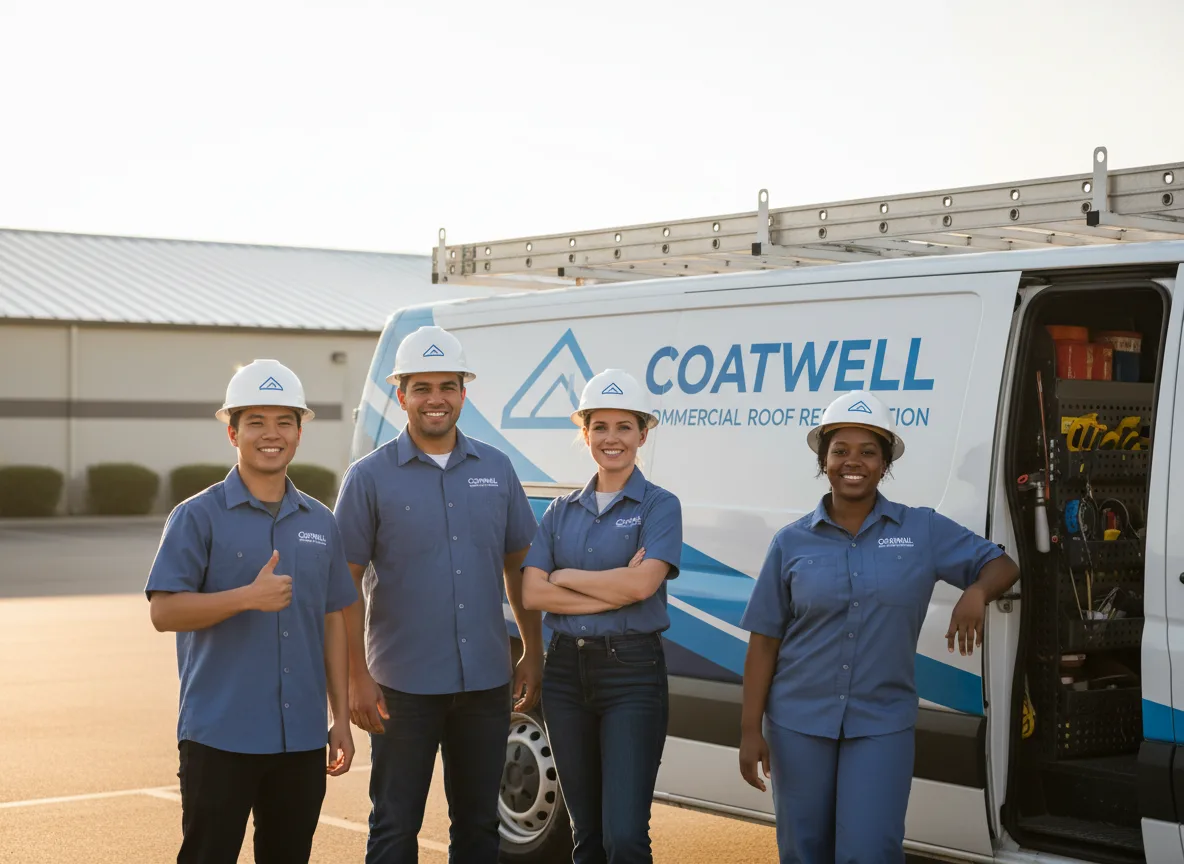 Commercial roof coating company in Woodland, MI